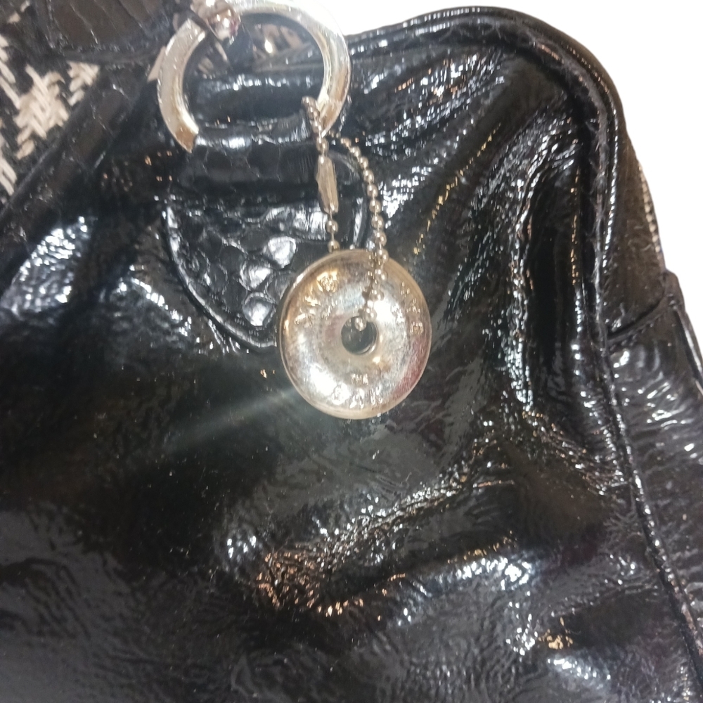 The Sak Unique Patent Leather Shoulder Bag - Picture 10 of 16